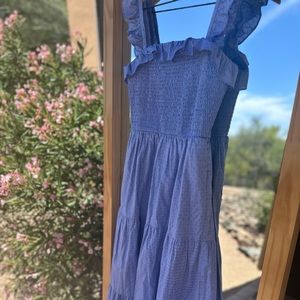 Gal Meets Glam Belinda Smocked Midi Dress